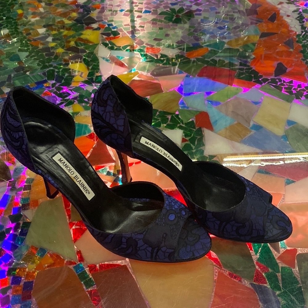 Manolo Blahnik lightweight pumps Eu 41. Worn once. Super comfy. Bargain price